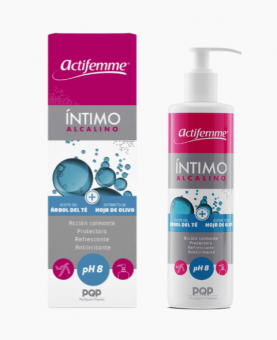 Gel Íntimo pH8 | Actifemme® Gel Íntimo Alcalino| Higiene íntima femenina